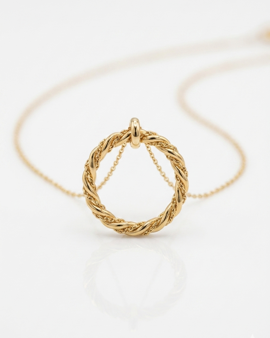 Luxe Circle Necklace