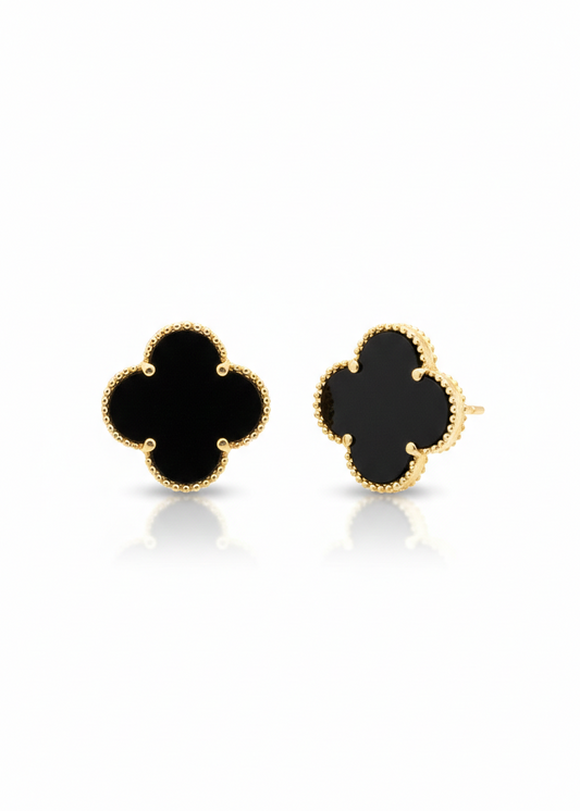 Black Van Cleef Earring