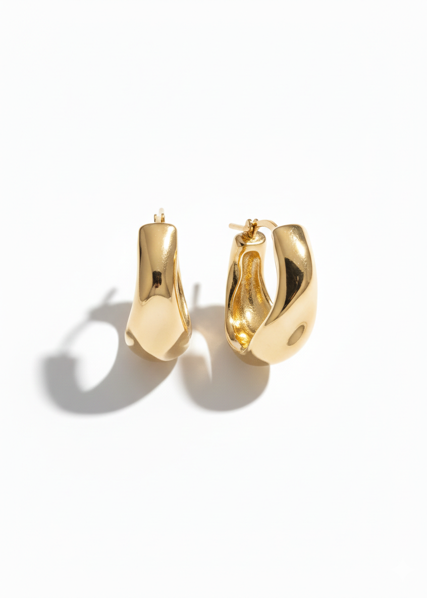 Sculpted Hoops