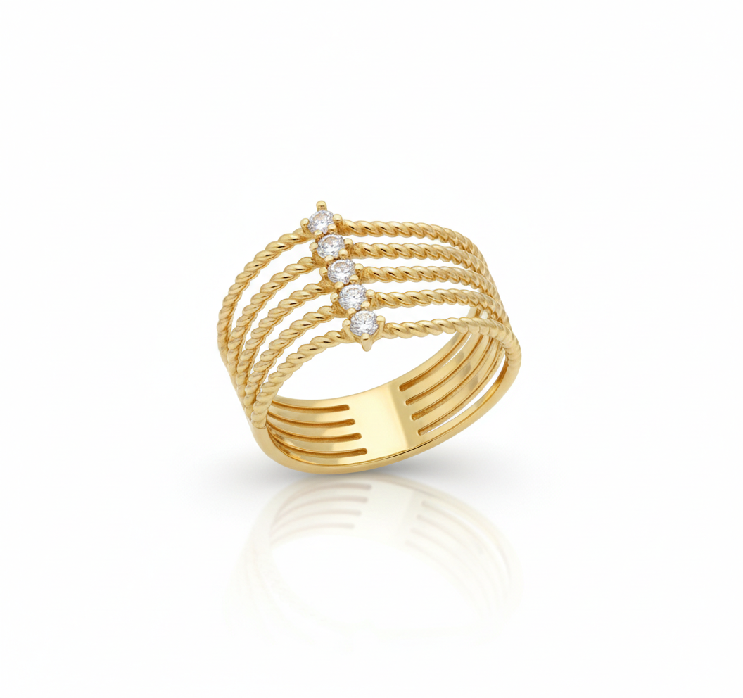 Milan Mesh Ring