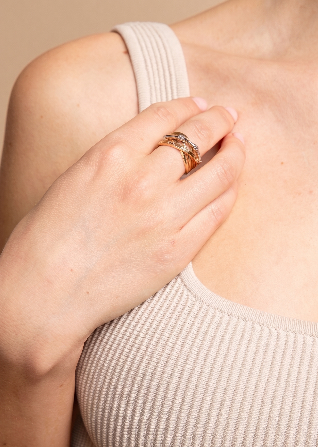 Palazzo Interlace Ring