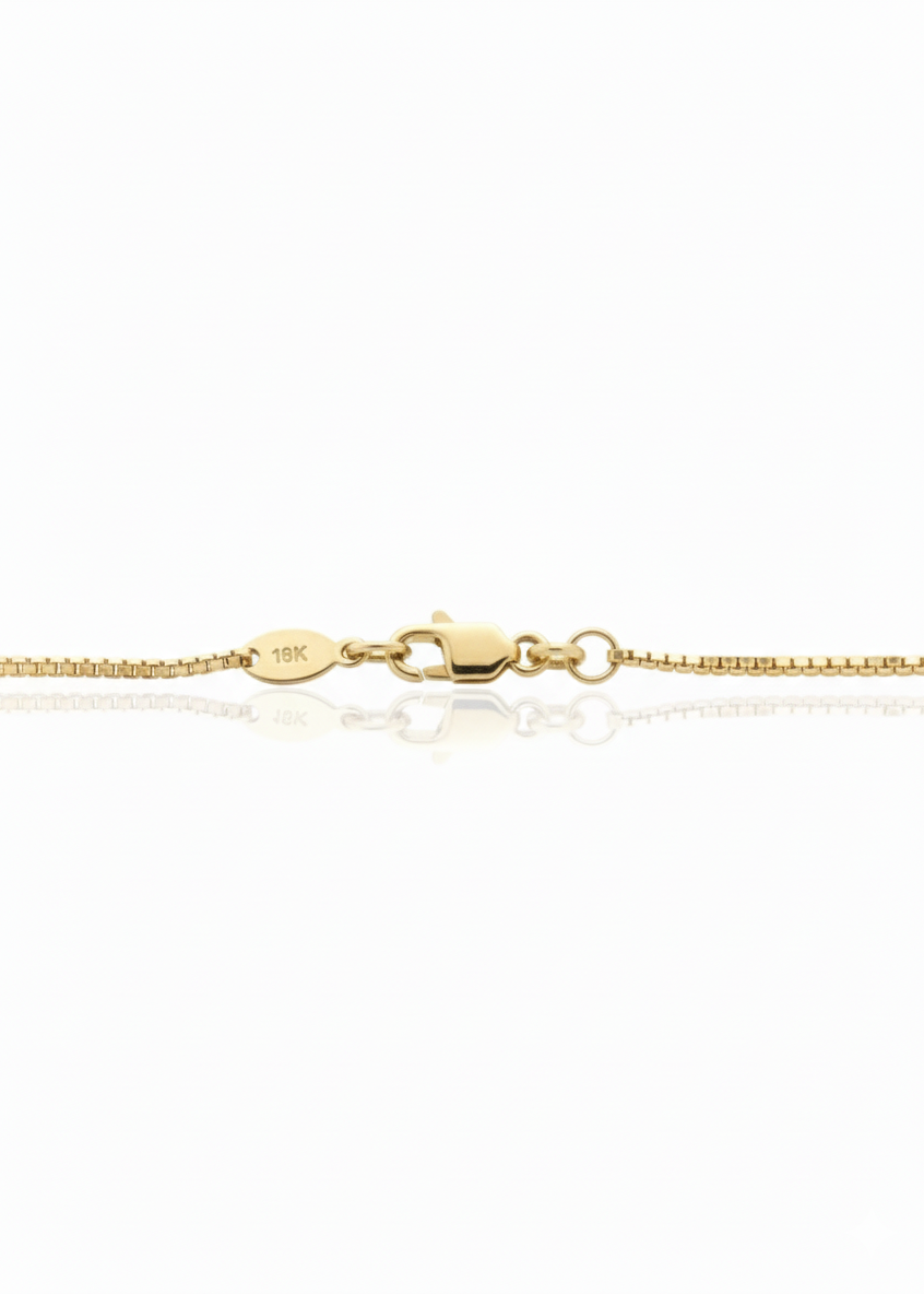 18k Gold Box Chain
