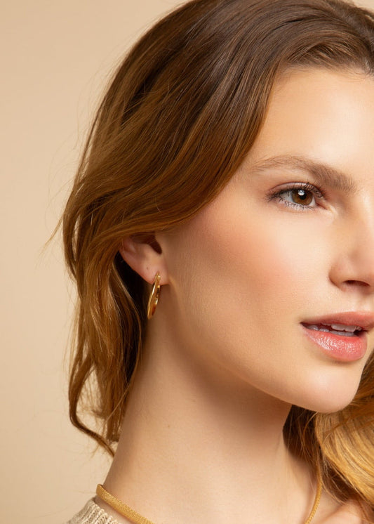 Italian Flat Hoops