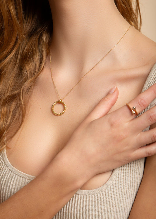 Luxe Circle Necklace