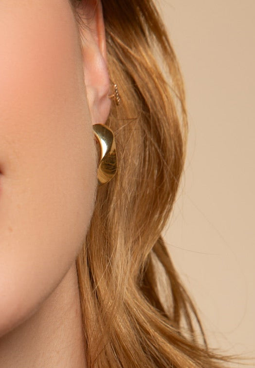 Sculpted Hoops