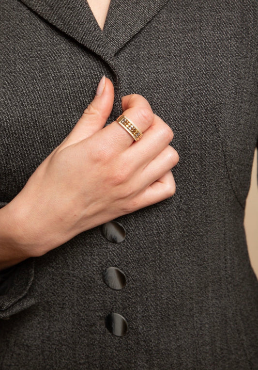 Firenze Pavé Band Ring